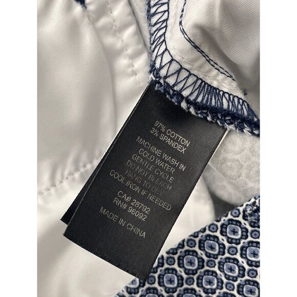 Dalia Blue Straight Leg Pants Size 12 - Picture 7 of 9